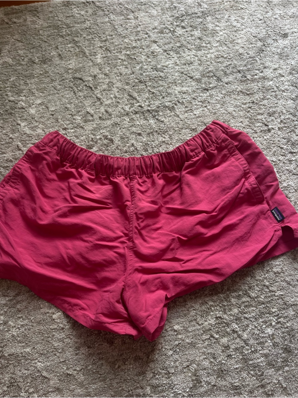 Patagonia Womens Pink Athletic Shorts
